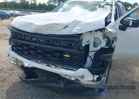 2025 Chevrolet Silverado 1500 4Wd Standard Bed Wt из США, поврежденный, VIN 1GCRKAEDXSZ221137